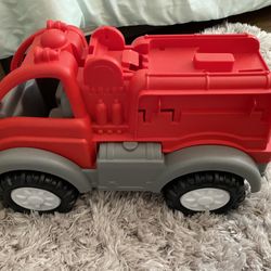 Plastic Toy Fire Truck