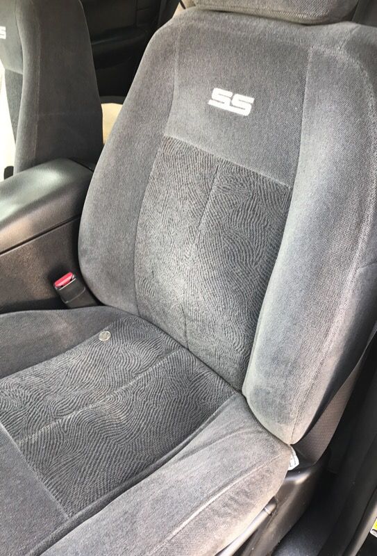 Trailblazer ss cloth seats