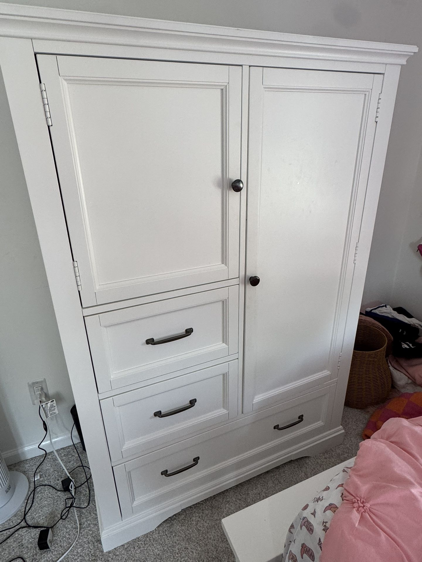 White Bedroom Armoire