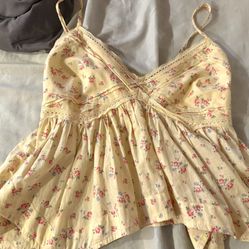 Hollister Baby Doll Blouse Top