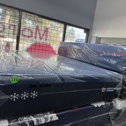 QUEEN SIZE SERTA ISEREIS HYBRID 3000 (MEDIUM) MATTRESS & BOX SPRING BED SET