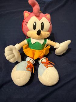 Sonic The Hedgehog Classic Amy Plush 11" great eastern entertainment 2013