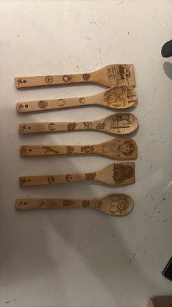 Star Wars Wooden Utensil Set (6 Total)