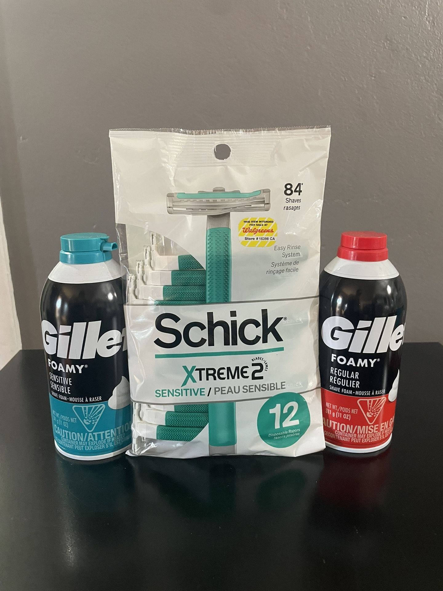 Gillette And Schick Bundle 