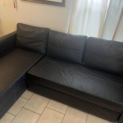 Black Sectional Couch