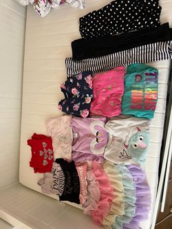 Girls Toddler Clothing Bundle Mixed Lot Size 5T