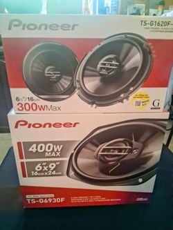 Pioneer Two Pack 6.5 and 6x9s Brand New In The Boxes