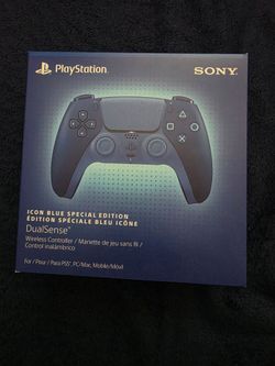 Icon Blue PS5 Controller