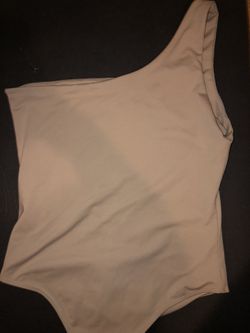 One Strap Nude Bodysuit