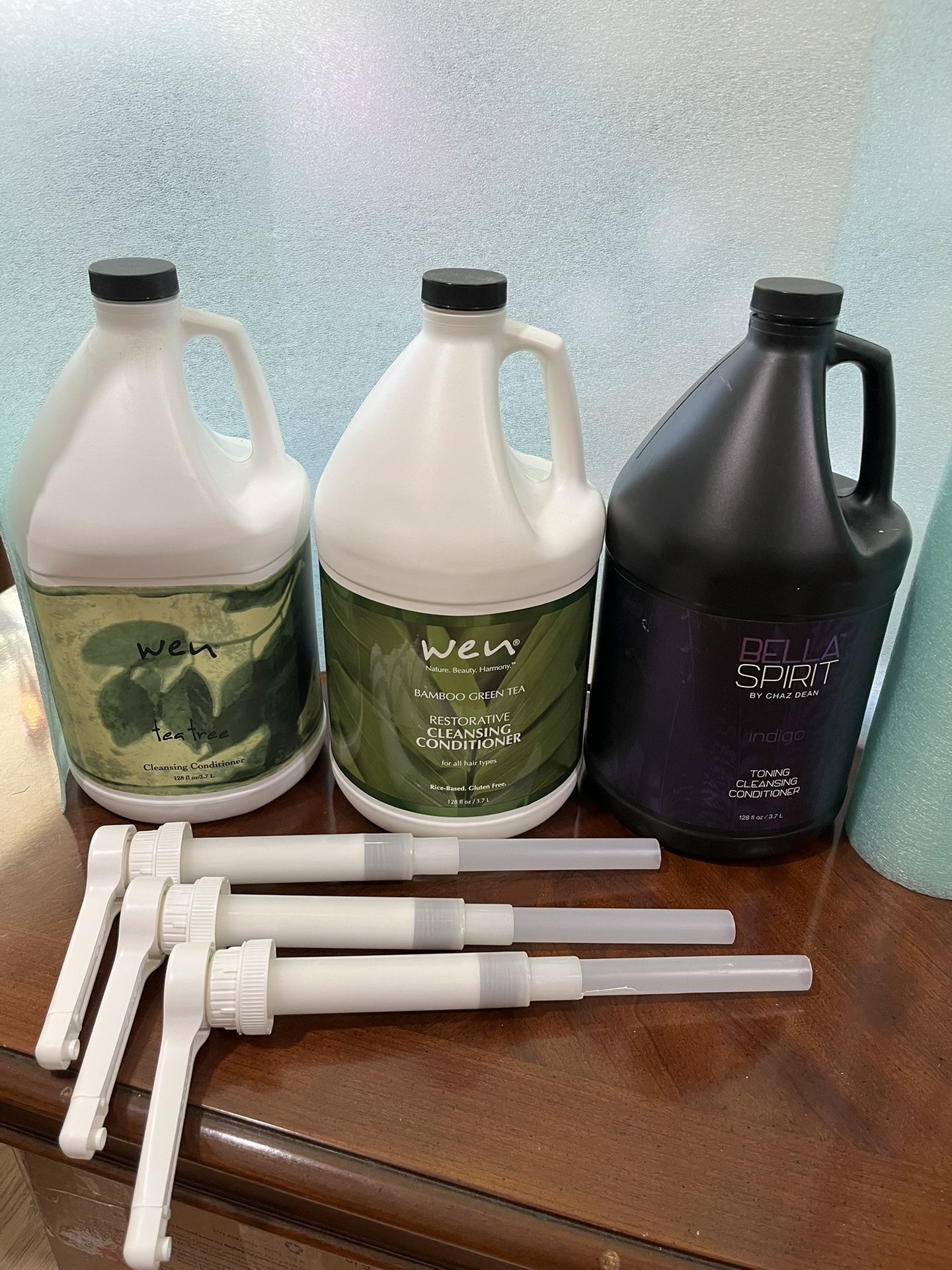 OFFERED ONCE A YEAR Brand New Unopened : Chaz Dean Wen Gallons 3 Different Flavors (Listed Below)