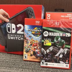 Switch 2 Bundle - Everything NEW and SEALED