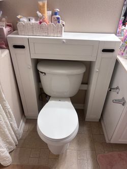 Over the Toilet Storage