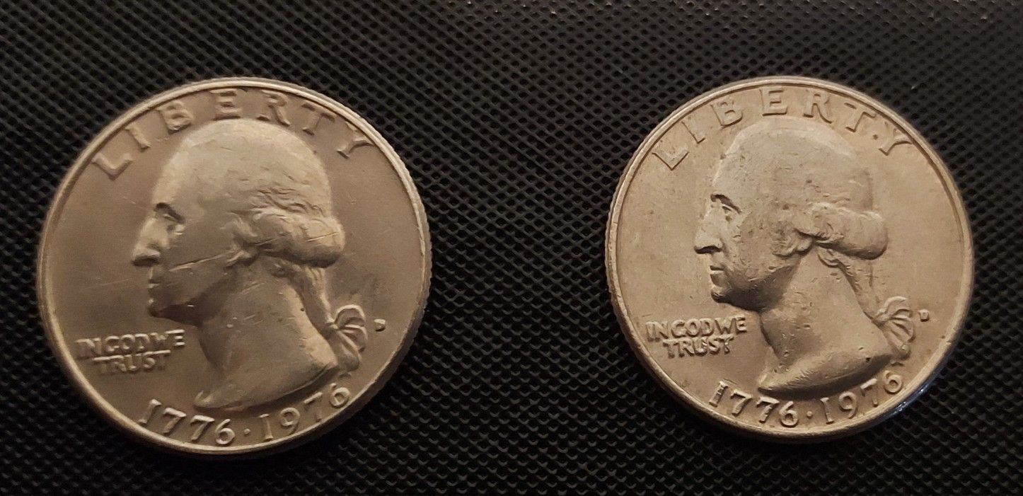 Set Of 2 Bicentennial Quarters $1999.00