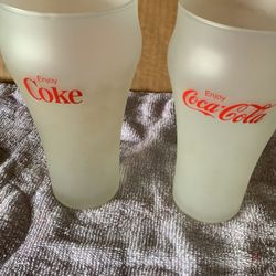 Coke Cola Glasses 