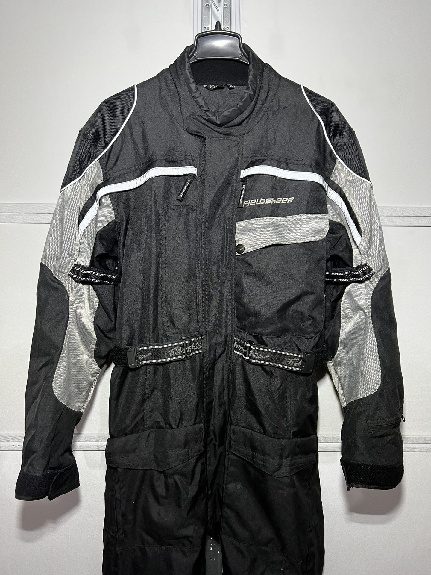 Fieldsheer Motorcycle Full-body One Piece Suit Armored Reflective Protection XL