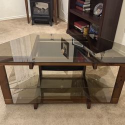 Glass Tv Stand 
