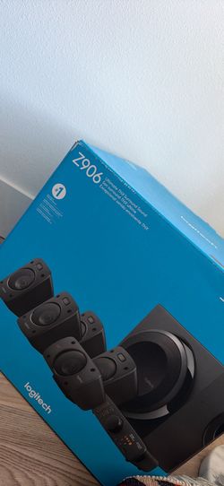 Logitech Z906 5.1 Surround Sound Speaker System - THX Certified, 1000 Watts