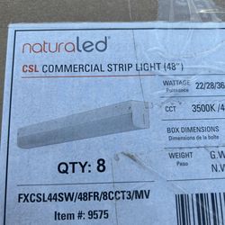 Commercial strip lights 48”