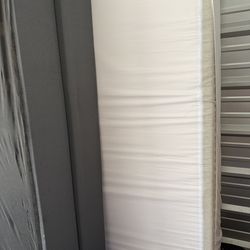 King size mattress, and boxspring