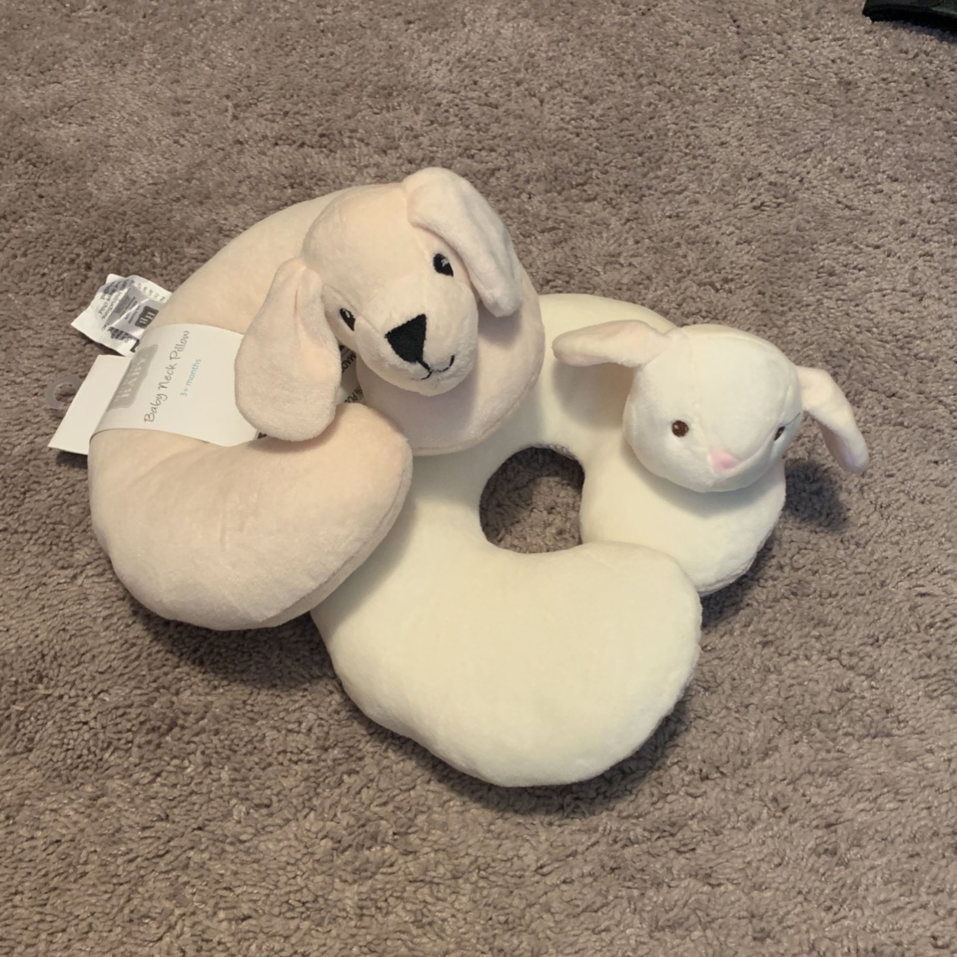 2- Baby Neck Pillows