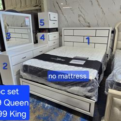 Bedroom Set NEW $999 5pcs FINANCING AVAILABLE 