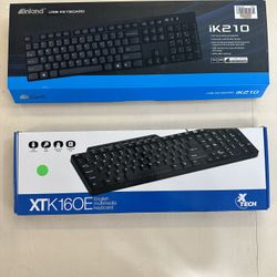 USB Connected Keyboards 