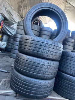 4 Continental 255/45/19 Installation Included