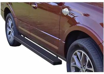 LA Zona Auto Parts 2003 to 2017 Ford Expedition Running Boards Estribos Side Step Nerf Black Negro
