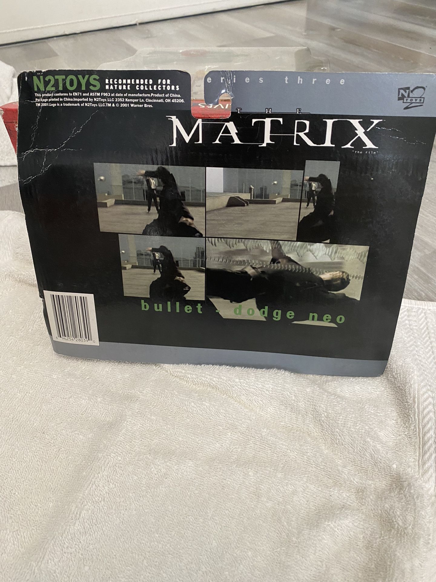 The Matrix Bullet Dodge Neo