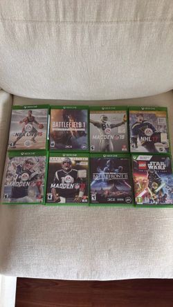 8 Xbox one games