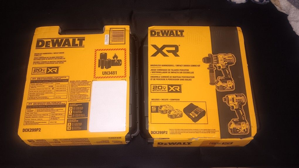 BRAND NEW DEWALT XR IMPACT DRIVER KITS (READ FULL DESCRIPTION FOR MORE INFO & PRICES)