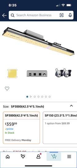 Mars Hydro SP3000 LED Grow Lights 2x4ft