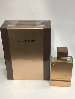 AMBER OUD GOLD EDITION PERFUME FOR WOMEN BY AL HARMAIN ORIGINAL AND BRAND NEW IN THE BOX.