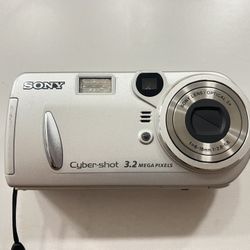 Sony cybershot 3.2