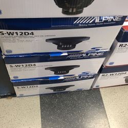 Alpine S-w12d4 On Sale Today! 