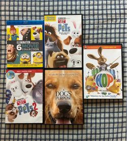 Illumination Family Movie Collection Blu-ray/DVD Bundle