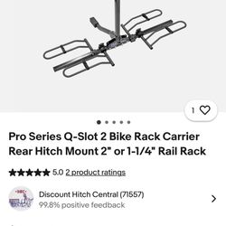 Pro Series  Q-slot 2 Bike Rack