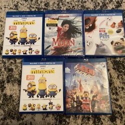 KIDS MOVIE LOT BLUERAY