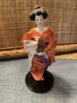 Vintage The Ashton Drake Galleries “Irises At Sunset”