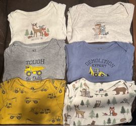 24 months 6 bodysuits