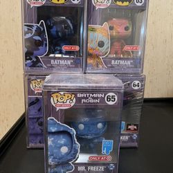 Batman Art Series Funko Pops
