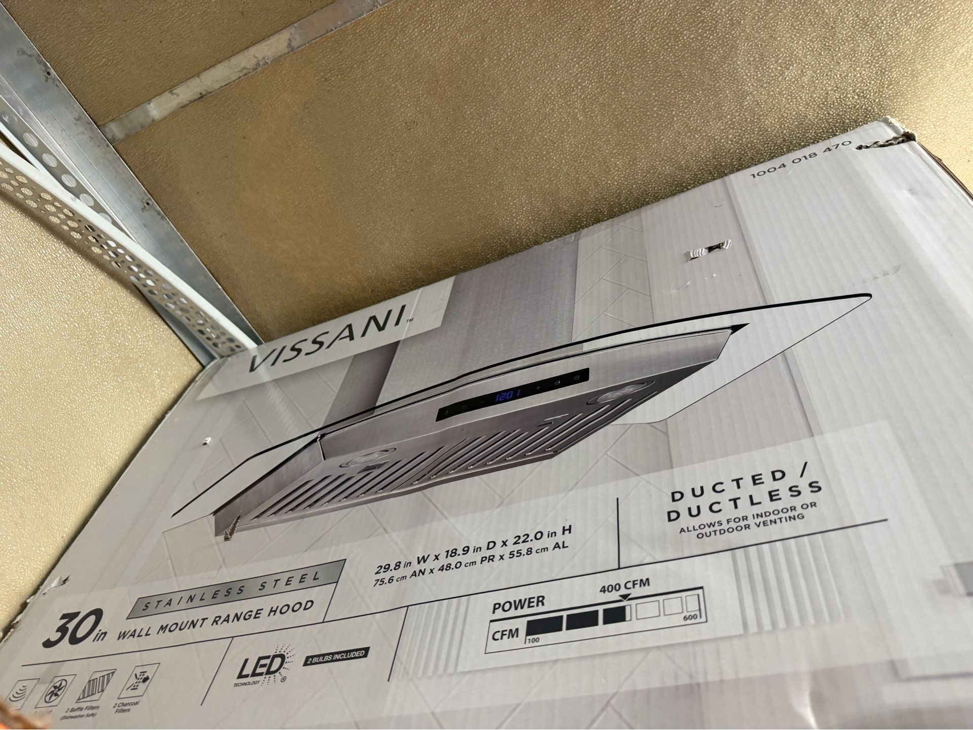 Campana extractor de cocina