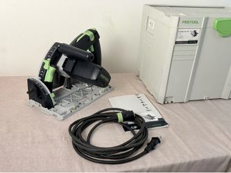 Festool TS 55 REQ-Plus Plunge Track Saw | Systainer Included
