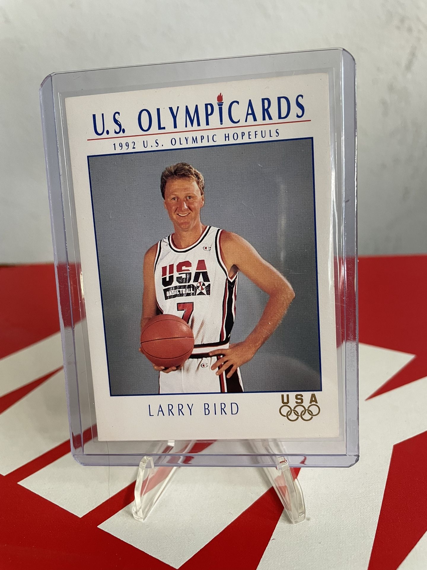 1992 Larry Bird Olympic Card