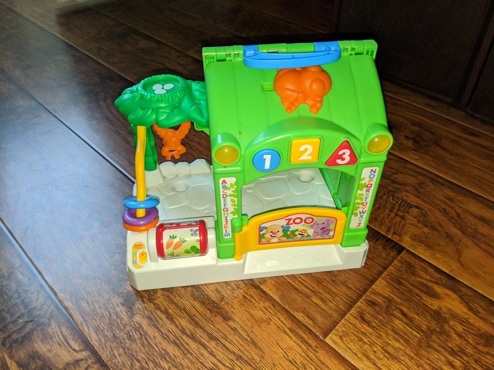 Fisher Price Laugh and Learn Smart Stages Activity Zoo Interactive Animals