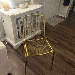 Gold Chair
