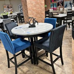 COUNTER HT TBL SET 5PC 