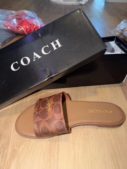 Coach sandals