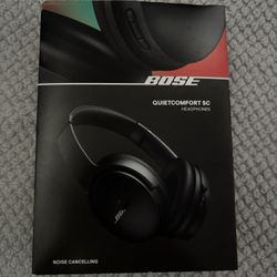 Bose Quietcomfort SC Headphones 
