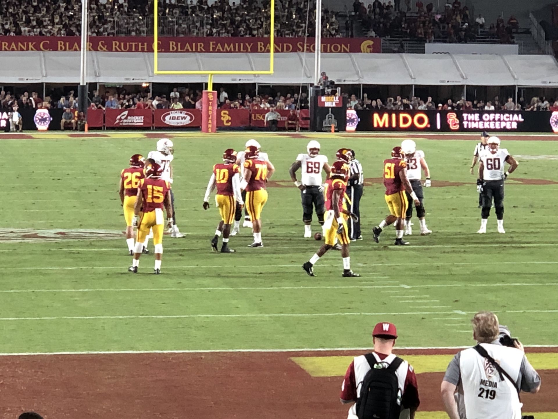 USC TICKETS ***ROW 11***4 Tickets Available**Price is per ticket